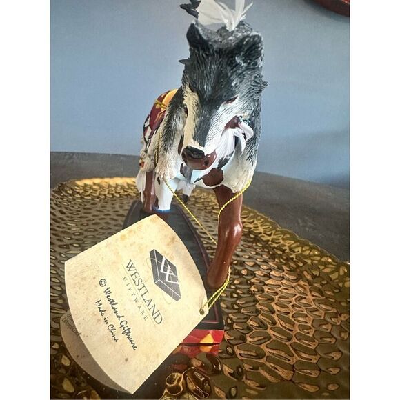 Horse of a Different Color Winter Coat Horse Figure by Ava Godreau - Picture 3 of 5
